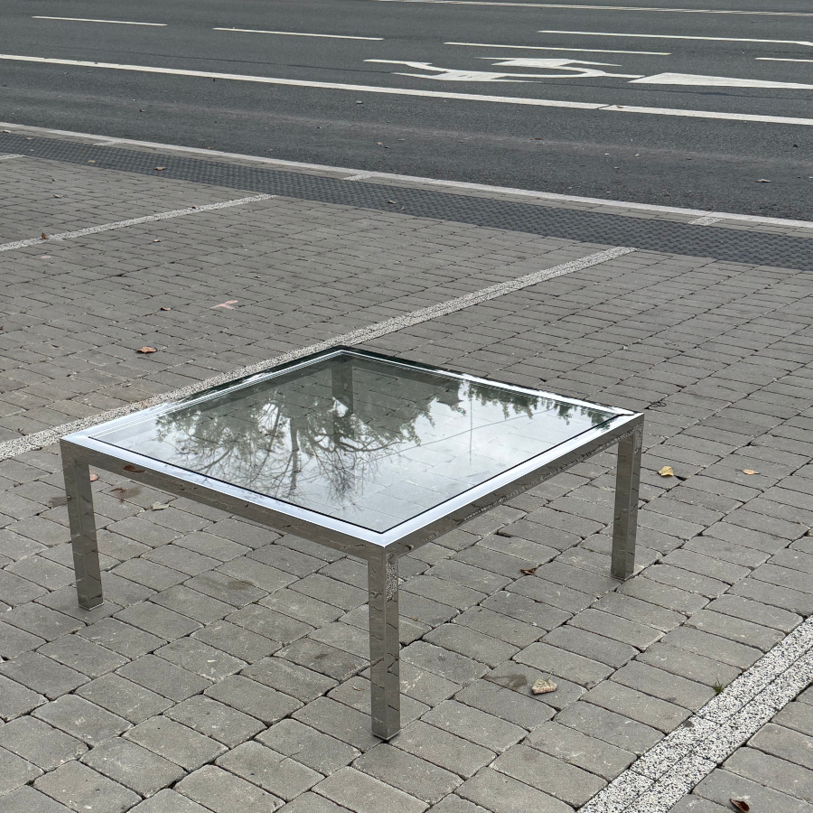 Vakarų Vokietijos modernizmo kavos staliukas