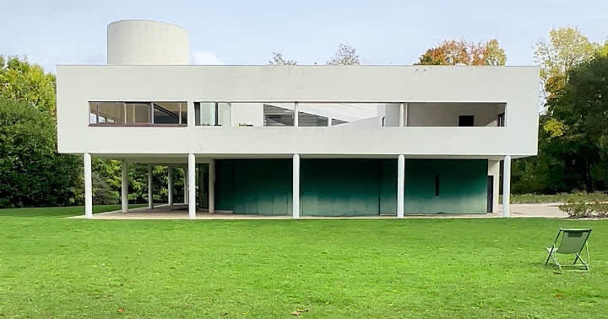 kas bendro tarp Antakalnio tarpukario kotedžų ir Villa Savoye?