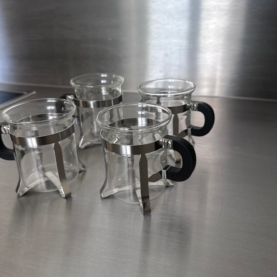 vintage Bodum puodeliai