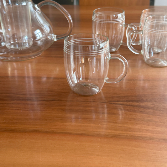 Jenaer Glas („Schott Mainz“) puodeliai