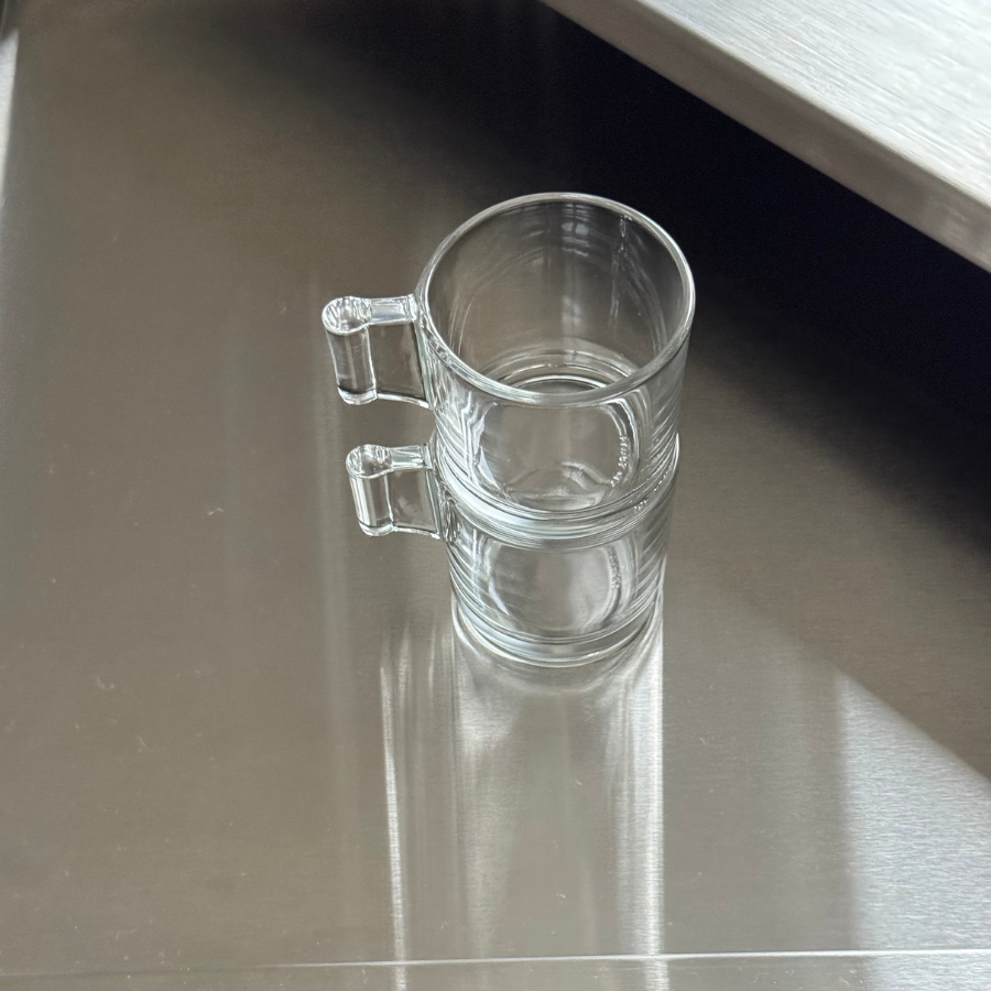 vėlyvojo funkcionalizmo itališki espresso puodeliai
