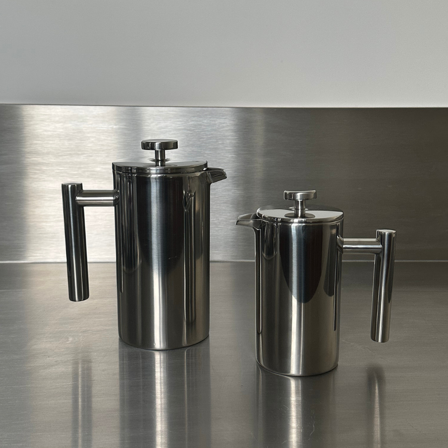 french press kavinukas, nerūdijantis plienas, 350 ml