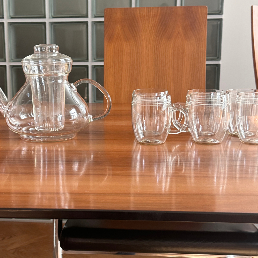 Jenaer Glas („Schott Mainz“) puodeliai